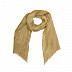 Crinkled glitter hijab - Dark gold